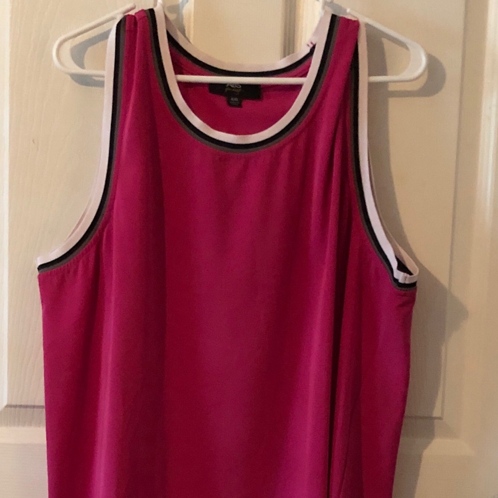 Pink knee length dress, XXL